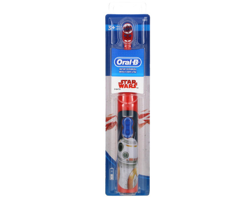 Oral-B, Kids, Battery Toothbrush, Soft, Star Wars, 1 Toothbrush Oral-B, Kids, Battery Toothbrush, Soft, Star Wars, 1 Toothbrush