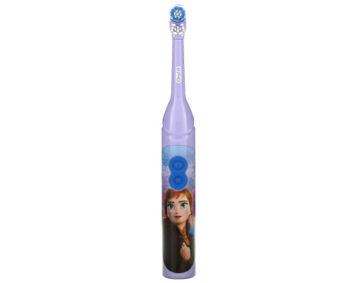 Oral-B, Kids, Frozen, Pro Health Jr., Battery Toothbrush, Soft, 3+ Years, 1 Toothbrush Oral-B, Kids, Frozen, Pro Health Jr., Battery Toothbrush, Soft, 3+ Years, 1 Toothbrush