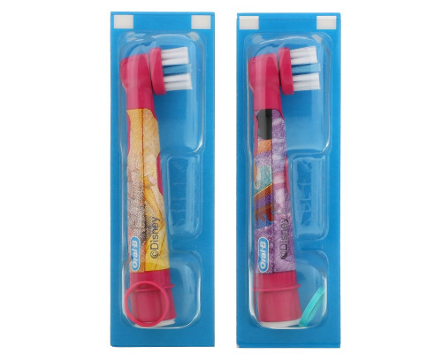 Oral-B, Kids, Disney Princess, Replacement Brush Heads, Extra Soft, 3+ Years, 2 Brush Heads Oral-B, Kids, Disney Princess, Replacement Brush Heads, Extra Soft, 3+ Years, 2 Brush Heads