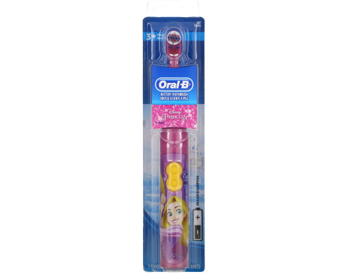 Oral-B, Kids, Battery Toothbrush, Soft, Disney Princess, 1 Toothbrush Oral-B, Kids, Battery Toothbrush, Soft, Disney Princess, 1 Toothbrush