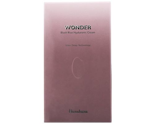 Haru Haru, Wonder, Black Rice Hyaluronic Cream, 1.6 fl oz (50 ml) Haru Haru, Wonder, Black Rice Hyaluronic Cream, 1.6 fl oz (50 ml)