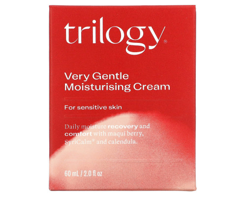 Trilogy, Sensitive, очень деликатный увлажняющий крем, 60 мл Trilogy, Sensitive, очень деликатный увлажняющий крем, 60 мл