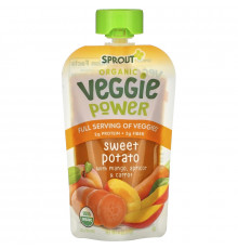 Sprout Organic, Veggie Power, Sweet Potato with Mango, Apricot & Carrot, 4 oz (113 g)