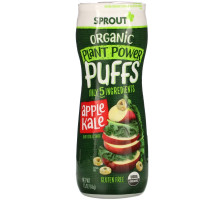 Sprout Organic, Шарики с киноа, яблоко и капуста, 1,5 унции (43 г)
