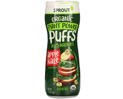 Sprout Organic, Шарики с киноа, яблоко и капуста, 1,5 унции (43 г) Sprout Organic, Шарики с киноа, яблоко и капуста, 1,5 унции (43 г)