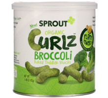Sprout Organic, Curlz, брокколи, 1,48 унц. (42 г)