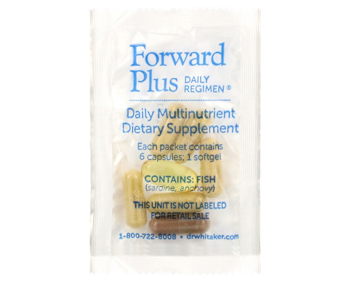 Dr. Whitaker, Forward Plus Daily Regimen, Everyday Vitality, 60 packets Dr. Whitaker, Forward Plus Daily Regimen, Everyday Vitality, 60 packets