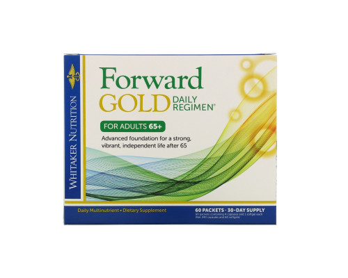 Dr. Whitaker, Forward Gold Daily Regimen, For Adults 65+, 60 Packets Dr. Whitaker, Forward Gold Daily Regimen, For Adults 65+, 60 Packets