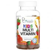 Детское здоровье Doctor's Finest, Мультивитамины для детей, фруктовое ассорти, 120 желе с пектином