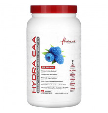 Аминокислоты Metabolic Nutrition, Hydra EAA, голубая малина, 1000 г (35,2 унции)