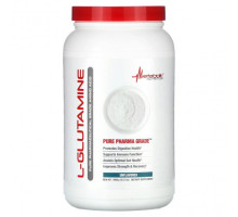 Аминокислоты Metabolic Nutrition, L-глютамин, без добавок, 1000 г (35,27 унции)