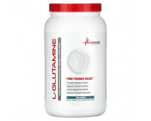 Аминокислоты Metabolic Nutrition, L-глютамин, без добавок, 1000 г (35,27 унции) Аминокислоты Metabolic Nutrition, L-глютамин, без добавок, 1000 г (35,27 унции)