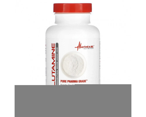 Аминокислоты Metabolic Nutrition, L-глютамин, без добавок, 100 г (3,52 унции) Аминокислоты Metabolic Nutrition, L-глютамин, без добавок, 100 г (3,52 унции)