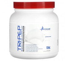 Аминокислоты Metabolic Nutrition, Tri-Pep, аминокислота с разветвленной цепью, без добавок, 400 г