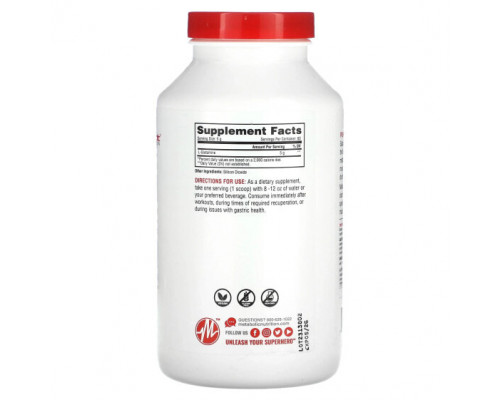 Аминокислоты Metabolic Nutrition, L-глютамин, без добавок, 300 г (10,58 унции) Аминокислоты Metabolic Nutrition, L-глютамин, без добавок, 300 г (10,58 унции)