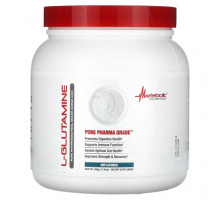 Аминокислоты Metabolic Nutrition, L-глютамин, без добавок, 500 г (17,64 унции)