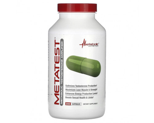 Мужское здоровье Metatest, 240 Capsules Мужское здоровье Metatest, 240 Capsules