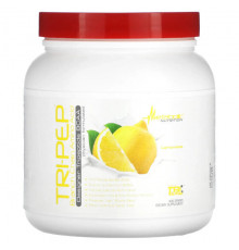 Аминокислоты Metabolic Nutrition, Tri-Pep, аминокислота с разветвленной цепью, лимонад, 400 г (14,1 унции)