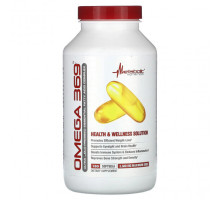 Рыбий жир и Омега 3, 6, 9 Metabolic Nutrition, Омега 369, 1200 мг, 180 капсул