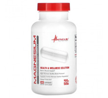 Магний Metabolic Nutrition, Магний, формула максимальной эффективности, 90 капсул