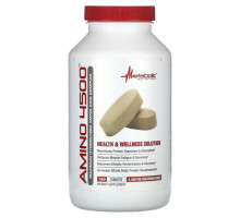 Аминокислоты Metabolic Nutrition, Amino 4500, 1500 мг, 180 таблеток