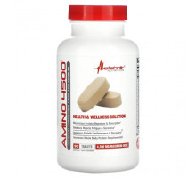 Аминокислоты Metabolic Nutrition, Amino 4500, добавка с аминокислотами 1500 мг, 90 таблеток