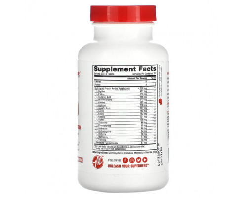 Аминокислоты Metabolic Nutrition, Amino 4500, добавка с аминокислотами 1500 мг, 90 таблеток Аминокислоты Metabolic Nutrition, Amino 4500, добавка с аминокислотами 1500 мг, 90 таблеток