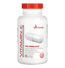 Витамин C Metabolic Nutrition, Витамин C, 750 мг, 90 капсул
