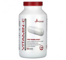 Витамин C Metabolic Nutrition, Витамин C, 750 мг, 180 капсул