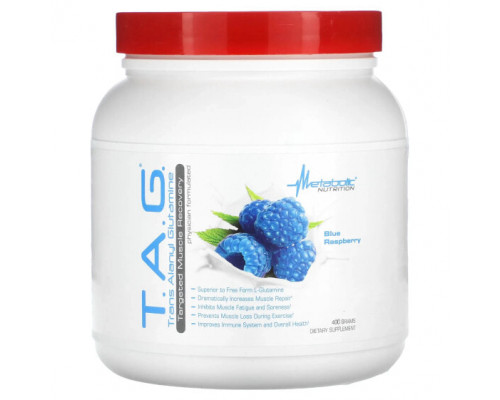 Аминокислоты Metabolic Nutrition, TAG, голубая малина`` 400 г Аминокислоты Metabolic Nutrition, TAG, голубая малина`` 400 г