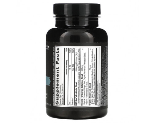 Пребиотики и пробиотики Dr. Axe / Ancient Nutrition, Men's SBO Probiotics, 25 Billion CFU, 60 Capsules Пребиотики и пробиотики Dr. Axe / Ancient Nutrition, Men's SBO Probiotics, 25 Billion CFU, 60 Capsules