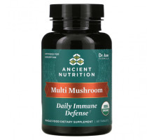 Грибы Multi Mushroom, Daily Immune Defense, 60 Tablets