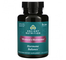 Женское здоровье Dr. Axe / Ancient Nutrition, Women's Hormones, Hormone Balance, 60 капсул