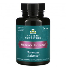 Женское здоровье Dr. Axe / Ancient Nutrition, Women's Hormones, Hormone Balance, 60 капсул