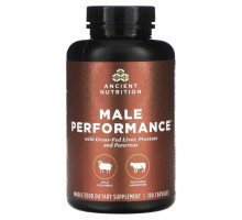Мужское здоровье Dr. Axe / Ancient Nutrition, Male Performance, 180 капсул