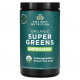 Зелень и зеленые овощи Dr. Axe / Ancient Nutrition, Organic Super Greens, источник энергии, ашваганда и листья зеленого чая, 213 г (7,5 унции)