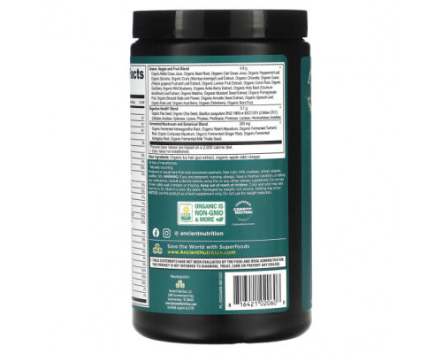 Зелень и зеленые овощи Dr. Axe / Ancient Nutrition, Органический протеин из костного бульона, Nitro Beet, 17,3 унц. (490 г) Зелень и зеленые овощи Dr. Axe / Ancient Nutrition, Органический протеин из костного бульона, Nitro Beet, 17,3 унц. (490 г)