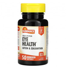 Для глаз Sundance Vitamins, Широкий спектр действия для здоровья глаз, 50 капсул быстрого высвобождения