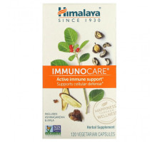 БАДы для укрепления иммунитета Himalaya, ImmunoCare, 120 вегетарианских капсул