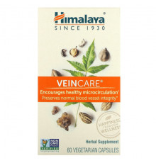 Женское здоровье Himalaya, VeinCare, 60 вегетарианских капсул