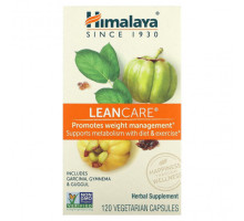 Для похудения и контроля веса Himalaya, LeanCare, 120 вегетарианских капсул