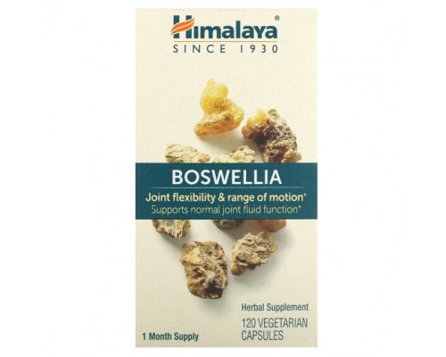 Для мышц и суставов Himalaya, Boswellia`` 120 вегетарианских капсул Для мышц и суставов Himalaya, Boswellia`` 120 вегетарианских капсул