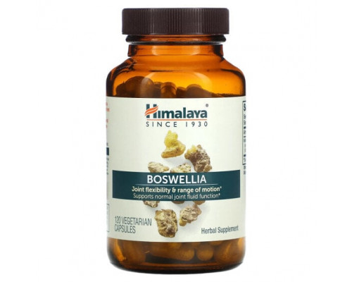 Для мышц и суставов Himalaya, Boswellia`` 120 вегетарианских капсул Для мышц и суставов Himalaya, Boswellia`` 120 вегетарианских капсул