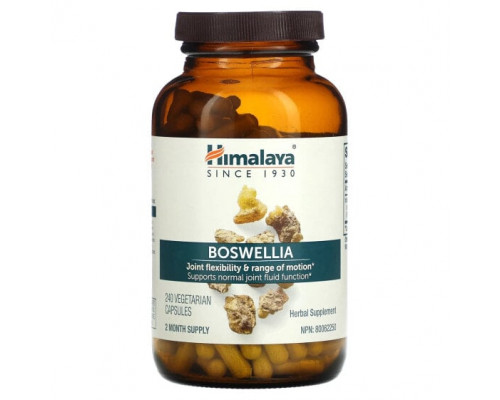 Для мышц и суставов Himalaya, Boswellia`` 240 вегетарианских капсул Для мышц и суставов Himalaya, Boswellia`` 240 вегетарианских капсул