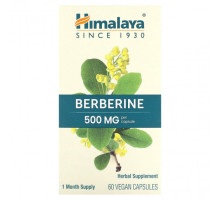 Фрукты и ягоды Himalaya, Берберин, 500 мг, 60 веганских капсул