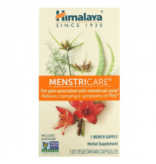 Растительные экстракты и настойки Himalaya, MenstriCare, 120 вегетарианских капсул