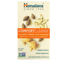 Растительные экстракты и настойки Himalaya, Comfort Cleanse, средство для очищения кишечника, 60 вегетарианских капсул