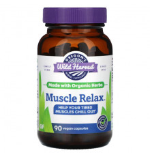 Растительные экстракты и настойки Oregons Wild Harvest, Muscle Relax, 90 веганских капсул