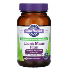 Грибы Lion's Mane Plus, 60 Vegan Capsules