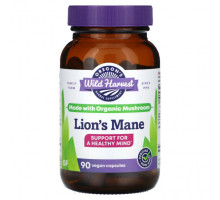 Грибы Oregons Wild Harvest, Lion's Mane`` 90 веганских капсул